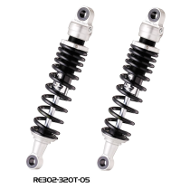 Paire amortisseurs arrières RE302-T Ecoline YSS - Yamaha 400 SR 1980-1984 500 SR 1984-1999