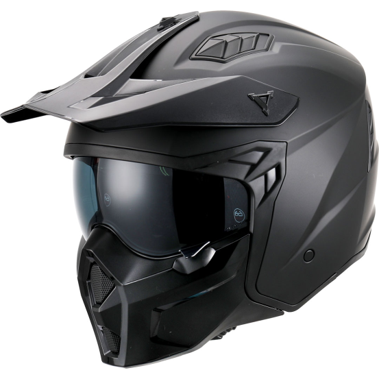 Casque Jet VITO Predator Noir Mat