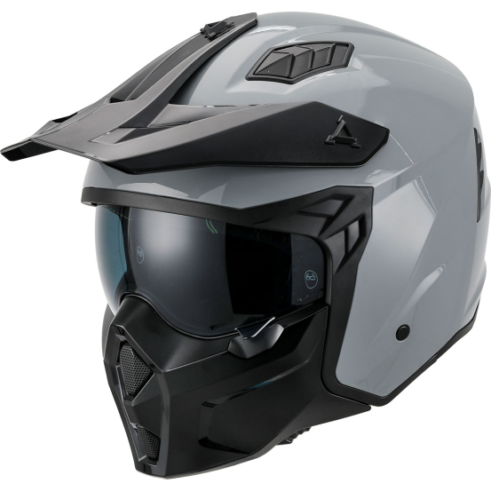 Casque Jet VITO Predator Gris Nardo