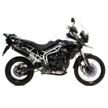 Silencieux LEOVINCE NERO TRIUMPH TIGER 800XC/XCR/XCX/XR/XRX 2011 - 2016 Inox