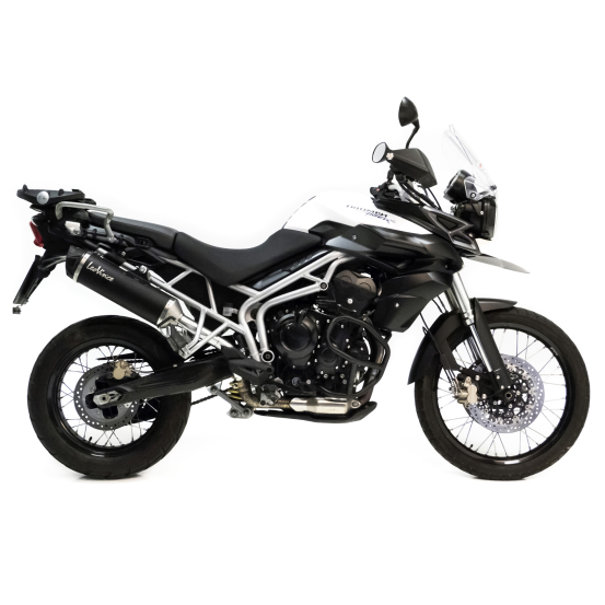 Silencieux LEOVINCE NERO TRIUMPH TIGER 800XC/XCR/XCX/XR/XRX 2011 - 2016 Inox