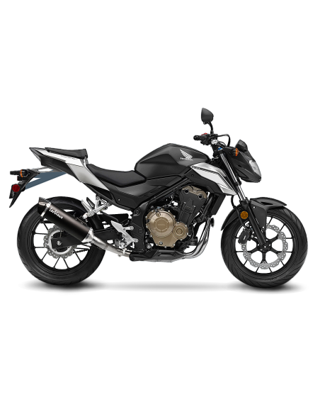 Ligne d'échappement LEOVINCE NERO HONDA FORZA 125 ABS 2017 - 2020 Inox