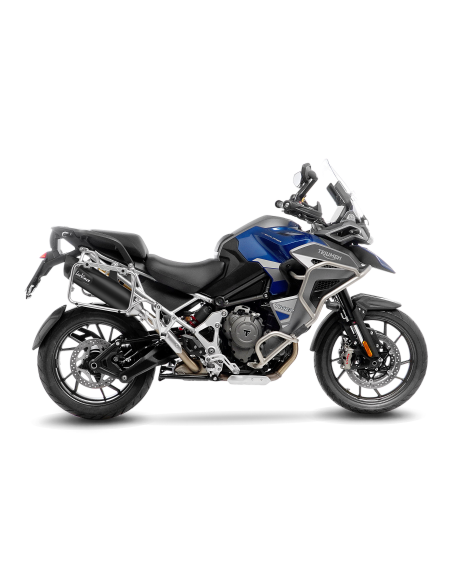 Ligne d'échappement LEOVINCE NERO YAMAHA TMAX 530 2012 - 2016 Inox