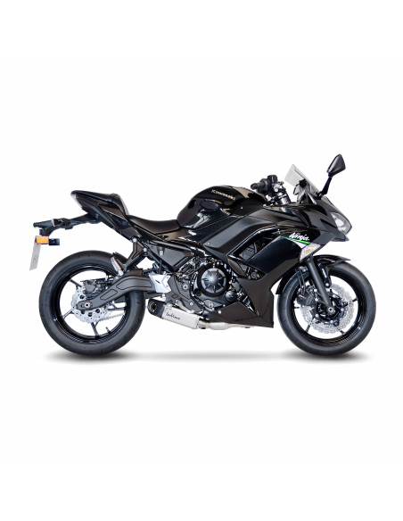 Ligne d'échappement LEOVINCE UNDERBODY KAWASAKI Z 650/NINJA 650 2017 - 2020 Inox