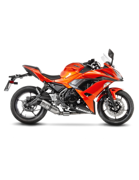 Ligne d'échappement LEOVINCE LV ONE KAWASAKI Z 650/NINJA 650 2017 - 2020 Inox