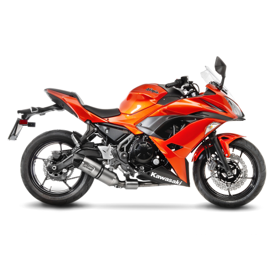 Ligne d'échappement LEOVINCE LV ONE ECE KAWASAKI Z 650/NINJA 650 2017 - 2020 Inox