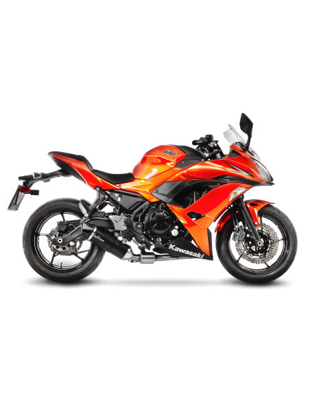 Ligne d'échappement LEOVINCE LV ONE ECE KAWASAKI Z 650/NINJA 650 2017 - 2020 Carbone