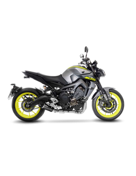 Ligne complète échappement LEOVINCE LV ONE EVO BLACK EDITION - YAMAHA MT 09 / TRACER / XSR 2018-2020