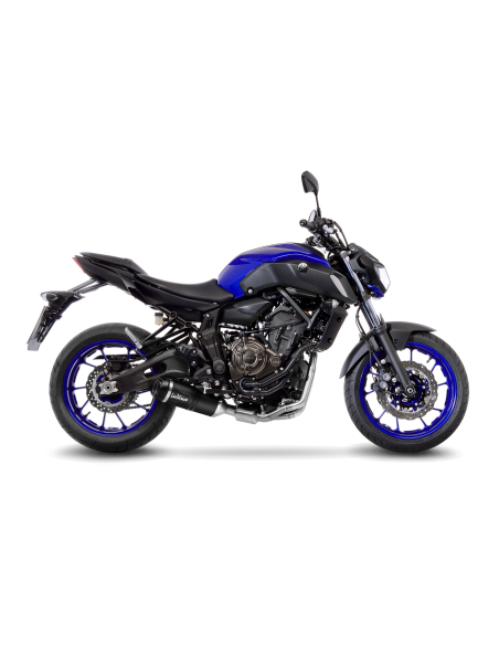 Ligne d'échappement LEOVINCE LV ONE ECE YAMAHA MT-07 - TRACER - XSR700 2016 - 2020 Inox Noir