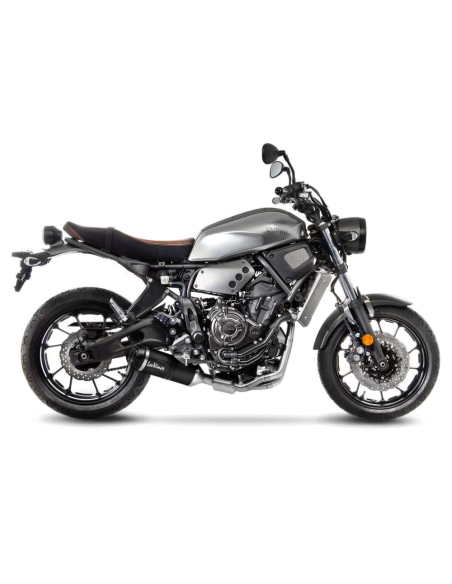 Ligne complète échappement LEOVINCE LV ONE EVO BLACK EDITION - YAMAHA MT 07 / TRACER / XSR 2016-2020