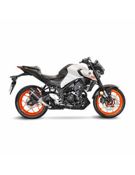 Silencieux LEOVINCE LV PRO YAMAHA YZF-R3-MT-03 2014 - 2017 Euro 3 - YZF-R3-MT-03 2018 - 2023 Carbone