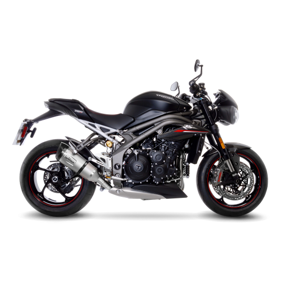 Silencieux LEOVINCE FACTORY S TRIUMPH SPEED TRIPLE 1050 RS - 1050 S 2018 - 2019 Inox