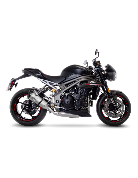 Silencieux LEOVINCE FACTORY S TRIUMPH SPEED TRIPLE 1050 RS - 1050 S 2018 - 2019 Inox