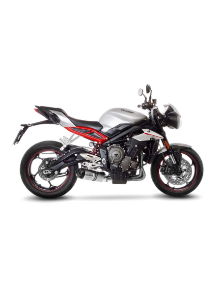 Silencieux LEOVINCE LV ONE EVO - TRIUMPH STREET TRIPLE 765 S / R / RS 2017-2022