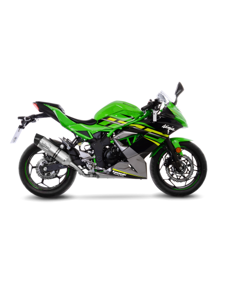 Silencieux LEOVINCE LV ONE KAWASAKI Z 125/NINJA 125 2019 - 2023 Inox