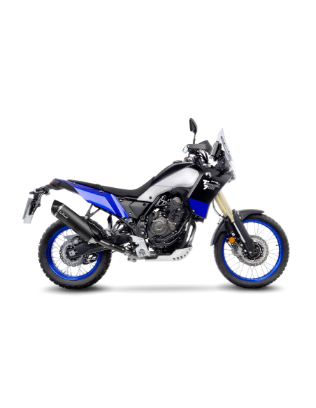 Silencieux LEOVINCE LV ONE YAMAHA XTZ 700 TENERE 2019 - 2023 Inox Noir