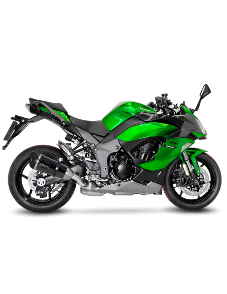 Silencieux LEOVINCE FACTORY S KAWASAKI NINJA 1000 SX/TOURER 2020 - 2023 Inox Noir