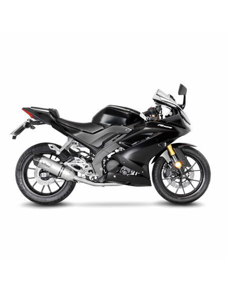Ligne d'échappement LEOVINCE LV ONE ECE YAMAHA MT-125 2020 - YZF-R 125 2019 - 2020 Inox