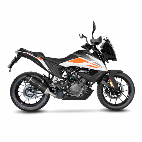 Silencieux LEOVINCE LV ONE Noir KTM 390 ADVENTURE 2020 - 2023 Inox Noir