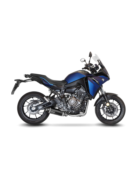 Ligne d'échappement LEOVINCE LV ONE ECE YAMAHA TRACER 7/GT 2021 - 2023 Inox Noir
