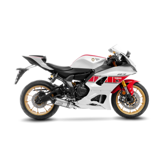 Ligne d'échappement LEOVINCE LV ONE ECE YAMAHA MT-07 - XSR700 - YZF-R7 2021 - 2023 Inox