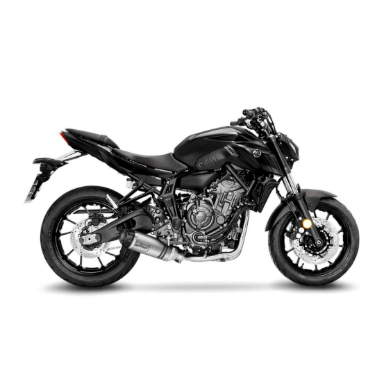 Ligne complète échappement LEOVINCE LV ONE EVO - YAMAHA 700 MT07 2021-2023