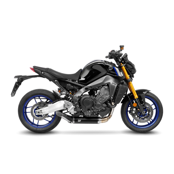 Ligne d'échappement LEOVINCE LV RACE ECE YAMAHA MT-09 2021 - 2023 Inox Noir