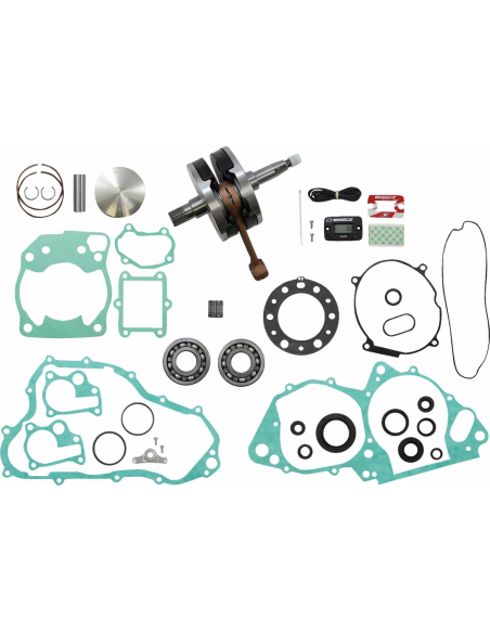 Kit complet piston + vilebrequin + joints moteur WISECO - Côte piston 66,36mm - HONDA 250 CR R 1992-1996