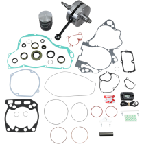Kit complet piston + vilebrequin + joints moteur WISECO - Côte piston 66,34mm - SUZUKI 250 RM 2003-2004