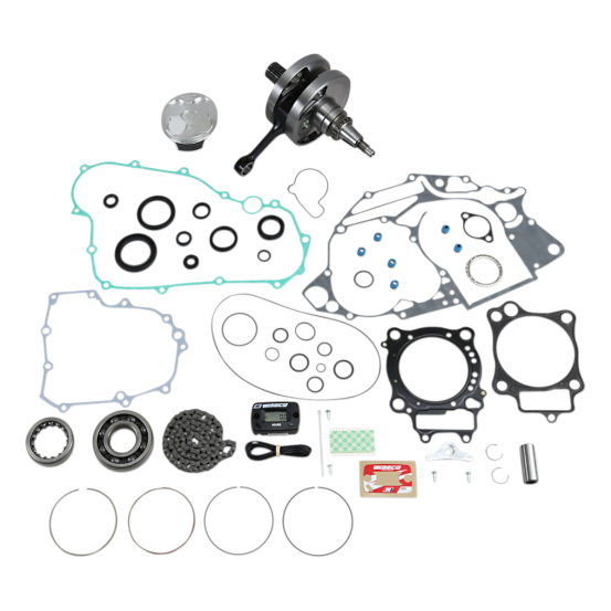 Kit complet piston + vilebrequin + joints moteur WISECO - Côte piston 76,75mm - HONDA 250 CRF R 2010-2013
