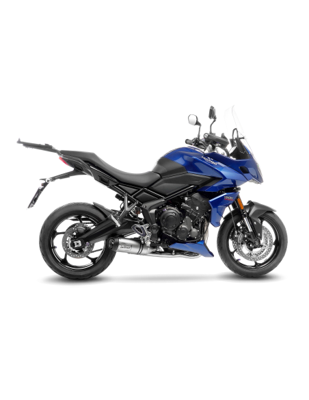 Ligne d'échappement LEOVINCE LV ONE ECE TRIUMPH TRIDENT 660 (et A2) - TIGER SPORT 2021 - 2023 Inox