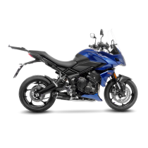 Ligne d'échappement LEOVINCE LV ONE ECE TRIUMPH TRIDENT 660 (et A2) - TIGER SPORT 2021 - 2023 Inox Noir