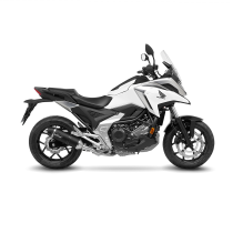 Silencieux LEOVINCE LV ONE HONDA NC 750 X 2021 - 2023 Inox Noir