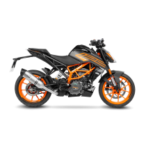 Silencieux LEOVINCE LV ONE KTM DUKE 125 - 390 2021 - 2023 Inox