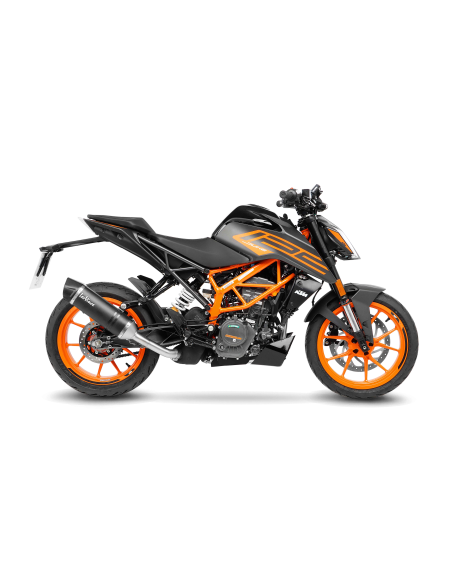 Silencieux LEOVINCE LV ONE KTM DUKE 125 - 390 2021 - 2023 Carbone