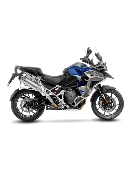 Silencieux LEOVINCE LV ONE TRIUMPH TIGER 1200 GT/RALLY 2022 - 2023 Inox