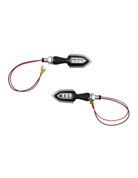 Paire de clignotants LED AVOC - Homologués CE - OSAKA