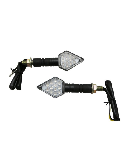 Paire de clignotants LED AVOC - Homologués CE - MITO