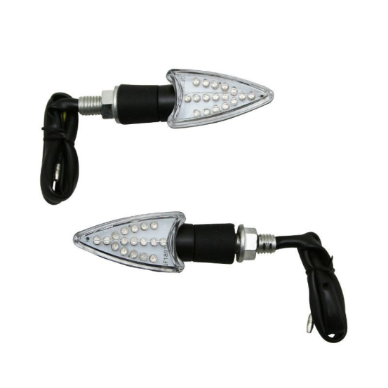 Paire de clignotants LED AVOC - Homologués CE - HINO