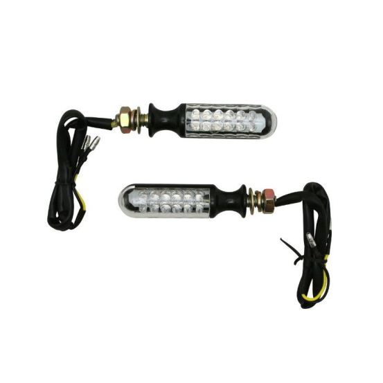 Paire de clignotants LED AVOC - Homologués CE - ATAMI