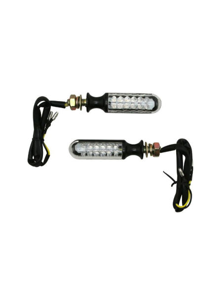 Paire de clignotants LED AVOC - Homologués CE - ATAMI