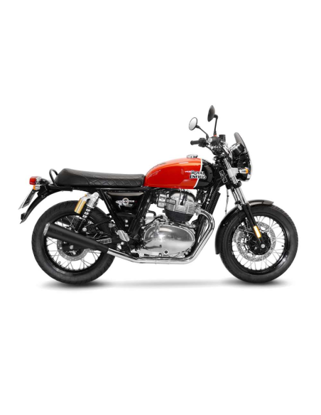 Silencieux LEOVINCE CLASSIC RACER BLACK EDITION - ROYAL ENFIELD 650 GT 2019-