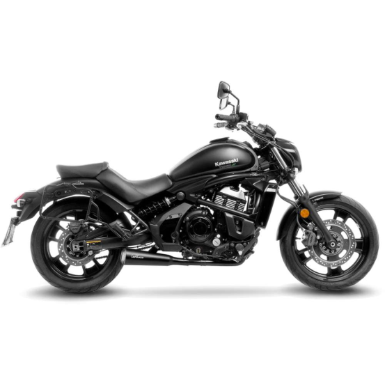 Ligne complète échappement LEOVINCE GP ONE Full Black - KAWASAKI 650 VULCAN 2017-2020