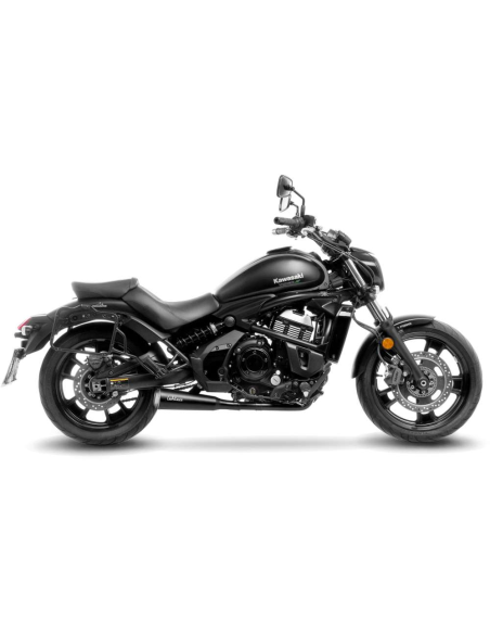 Ligne complète échappement LEOVINCE GP ONE Full Black - KAWASAKI 650 VULCAN 2017-2020