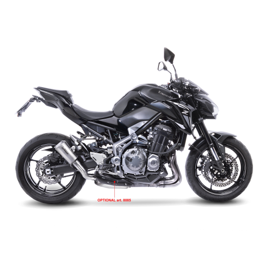 Silencieux LEOVINCE LV-10 KAWASAKI Z 900 2017 - 2019 Full -- 2017 - 2023 A2 Inox