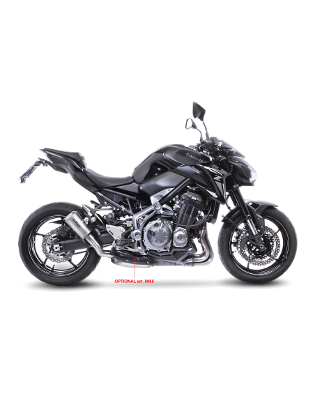 Silencieux LEOVINCE LV-10 KAWASAKI Z 900 2017 - 2019 Full -- 2017 - 2023 A2 Inox