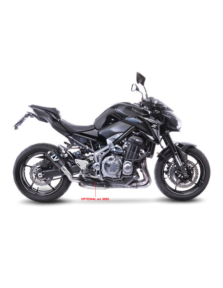 Silencieux LEOVINCE LV-10 KAWASAKI Z 900 2017 - 2019 Full -- 2017 - 2023 A2 Carbone