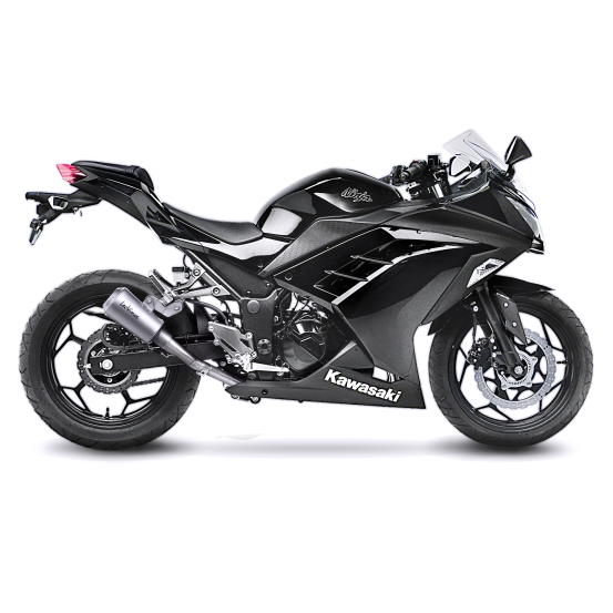 Silencieux LEOVINCE LV-10 KAWASAKI Z 300/NINJA 300 R 2013 - 2016 Inox