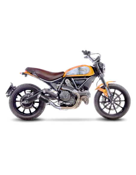 Silencieux LEOVINCE LV-10 - DUCATI SCRAMBLER 800 2015-2020 / 797 MONSTER 2017-2020