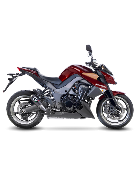Paire de silencieux LEOVINCE LV-10 KAWASAKI Z 1000 2010 - 2016 - Z 1000 SX 2011 - 2020 Carbone